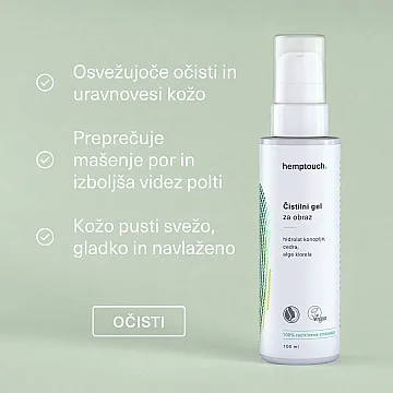 Čistilni gel za obraz 100 ml