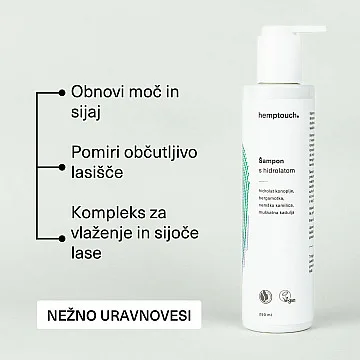 Šampon s hidrolatom 250 ml