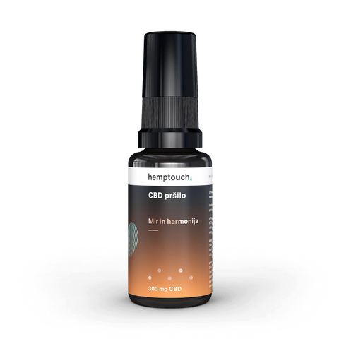 CBD pršilo Mir in harmonija 300 mg CBD 20 ml (1,5 %)