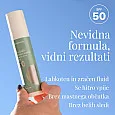 Invisible mineralni zaščitni fluid za obraz SPF 50, 50 ml