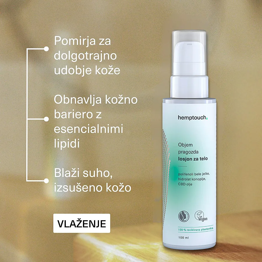 Objem pragozda losjon za telo 100 ml