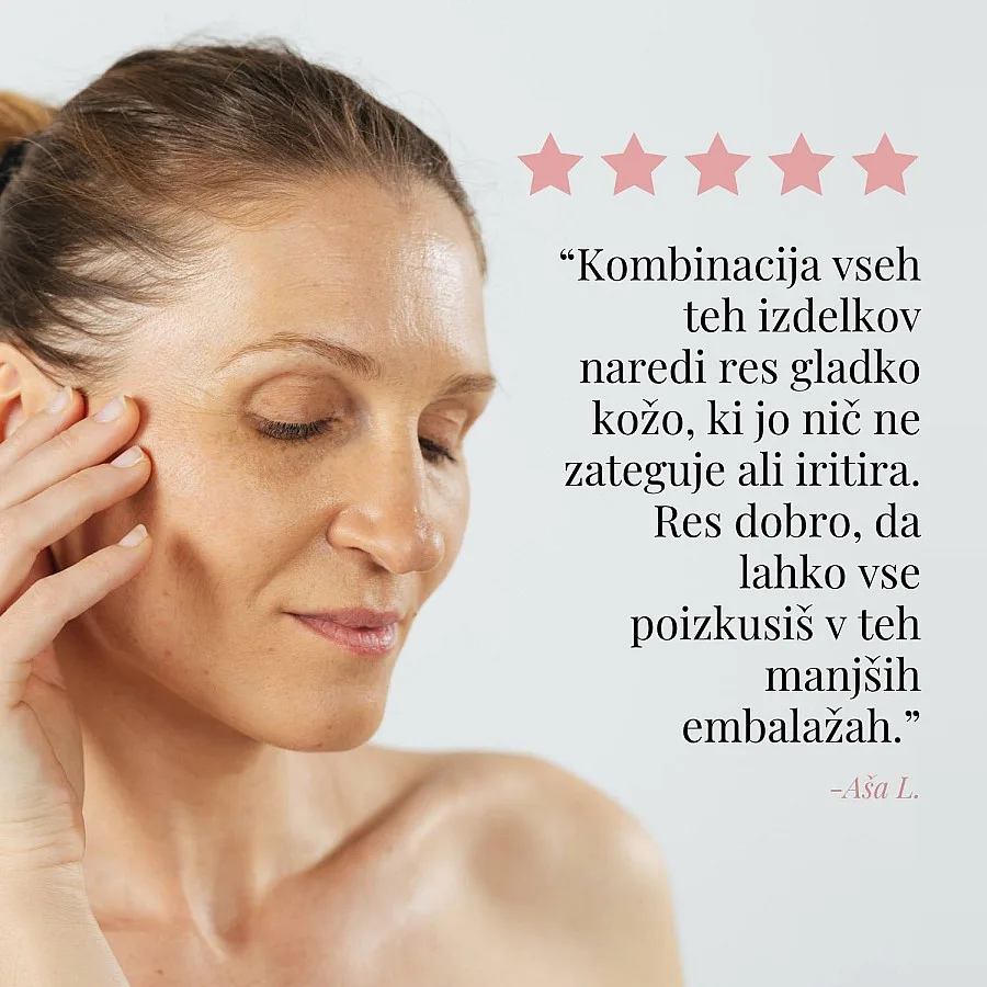Raziskovalni set Anti-age vlažilna nega