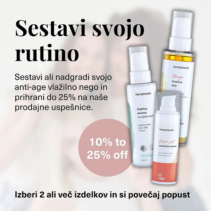 Rutina Anti-age vlažilna nega