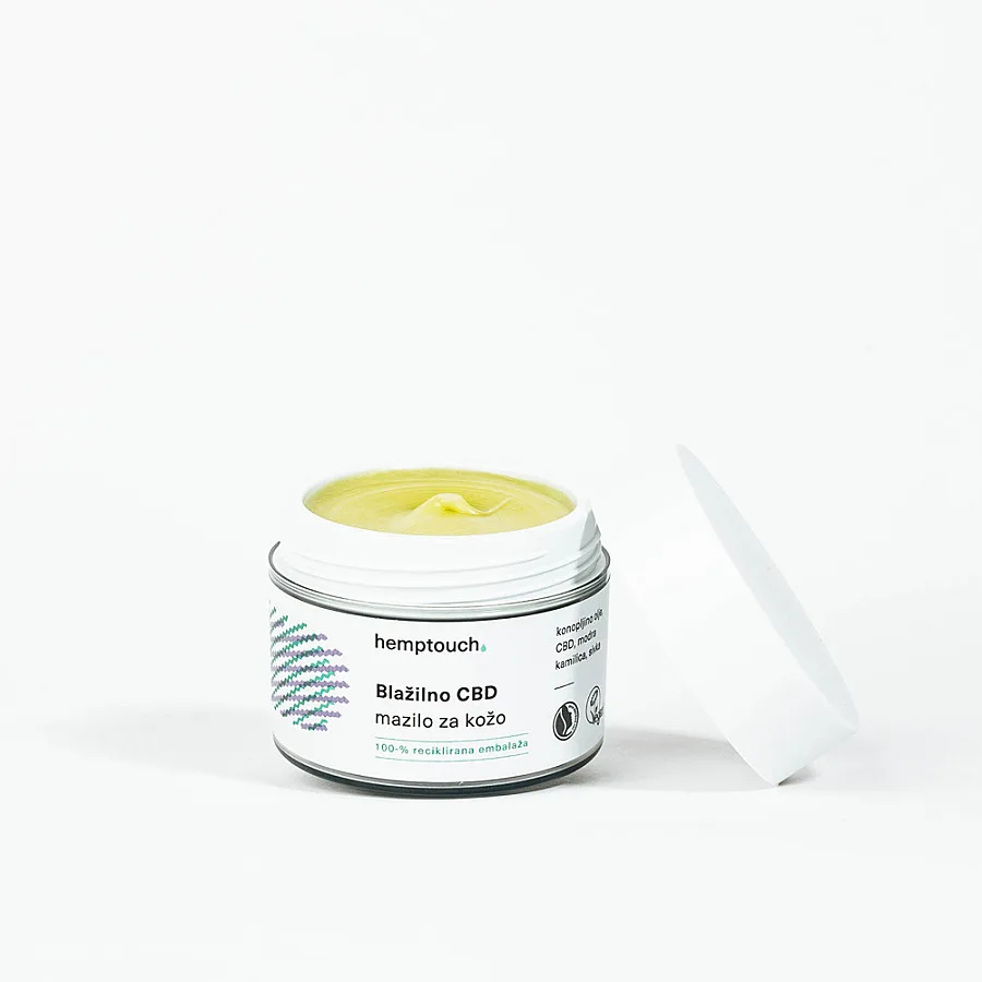 Blažilno CBD mazilo za kožo 50 ml